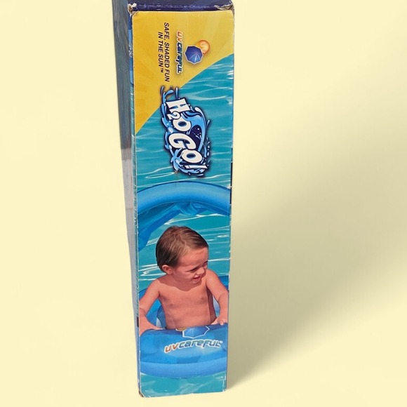 Bestway H2O GO Baby Pool Float Seat with Canopy 0-1 Year Infant Swing Ring New - Picture 3 of 4